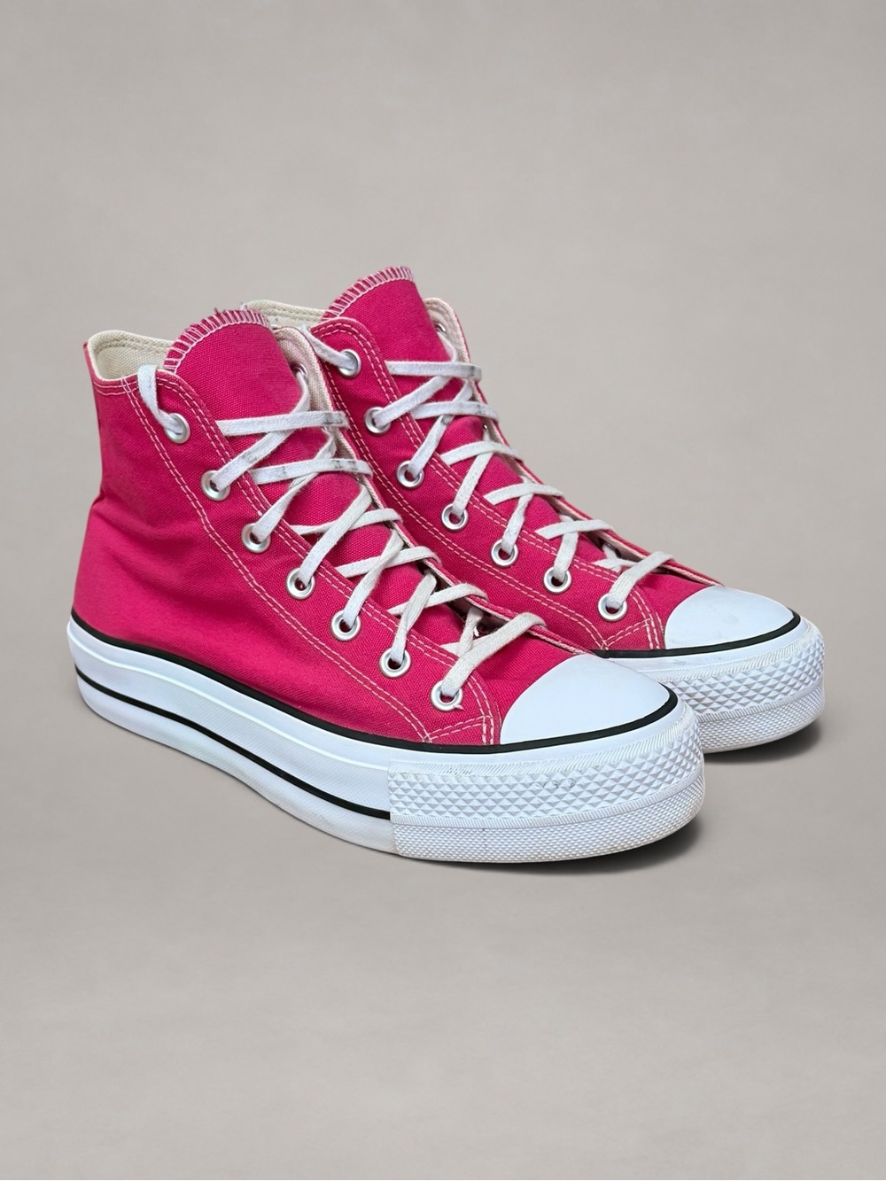 Converse Chuck Taylor All Star Lift Platform Cerise Pink Women’s 9 - Picture 15 of 15
